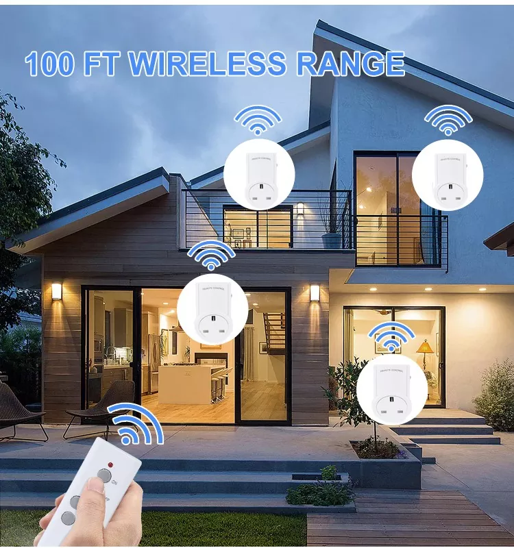 Smart plug UK Remote Control Socket